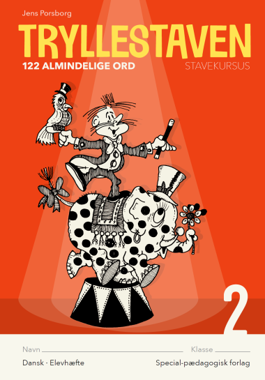 Tryllestaven Stavekursus 2. 122 almindelige småord, 5 stk.