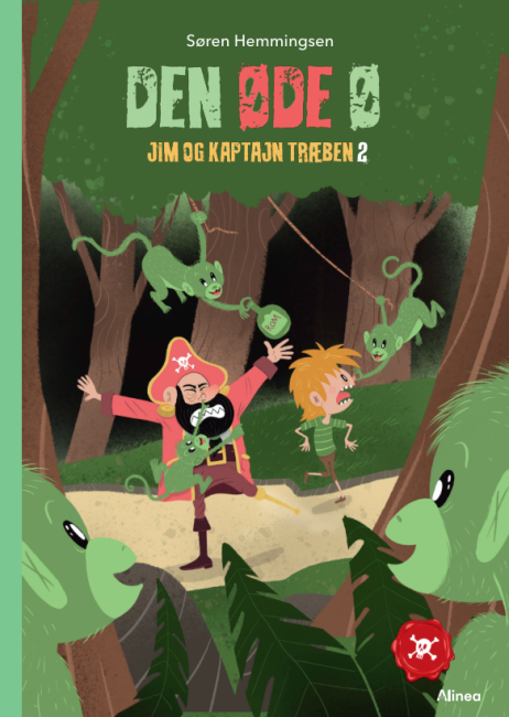 Jim og Kaptajn Træ-ben, Den øde ø, Grøn læseklub