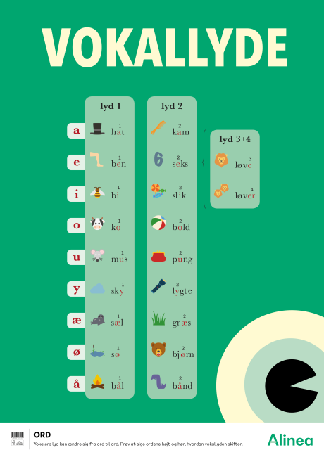 Plakat: ORD - Vokallyd