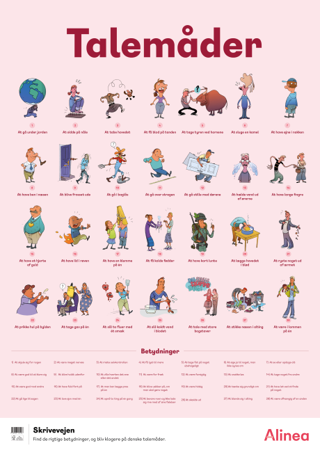 Plakat: Talemåder