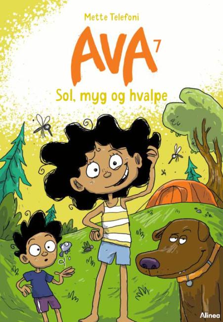 Ava 7, Sol, myg og hvalpe, Blå Læseklub